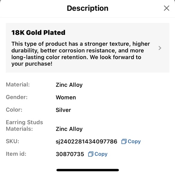 Exquisite Mini Circle Shaped Earrings - Picture 7 of 8